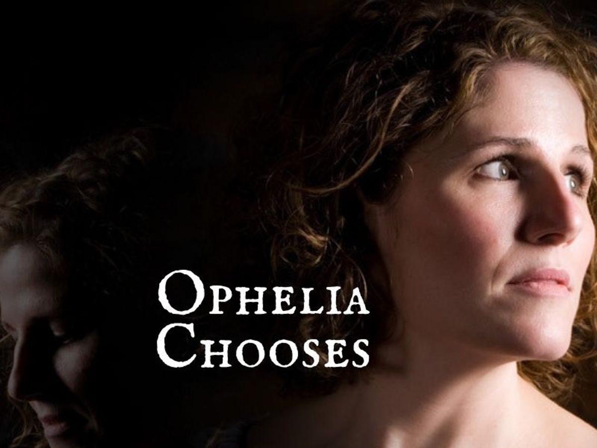 Ophelia chooses at Walter Burley Griffin Incinerator Theatre